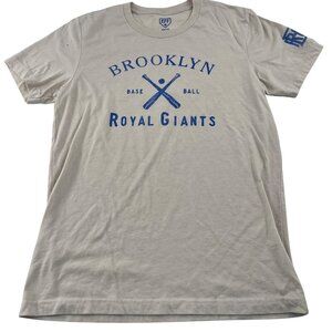EFF Brooklyn Baseball Royal Giants Men's size Medium T-Shirt‎ Short Sleeves